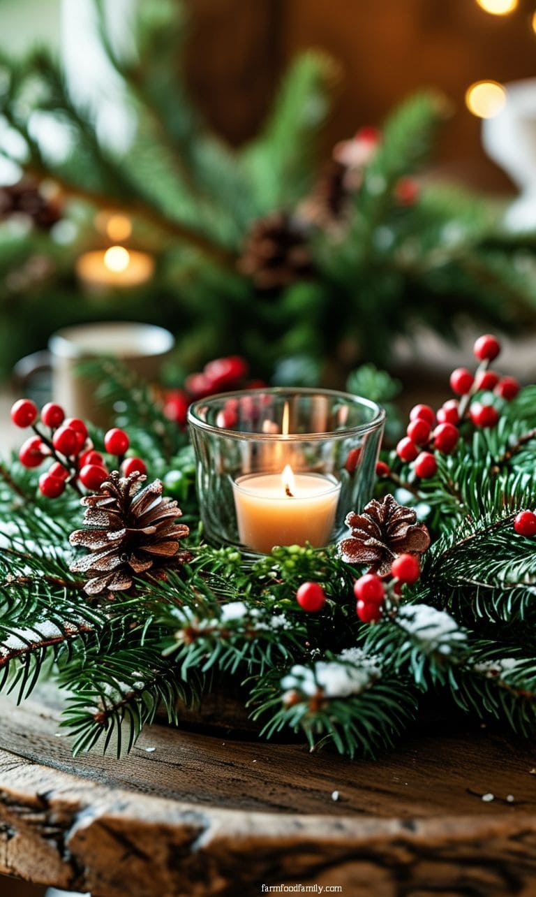 3 Christmas Coffee Table Decor