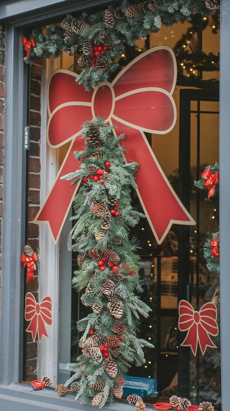 3 Christmas Window Decor 1