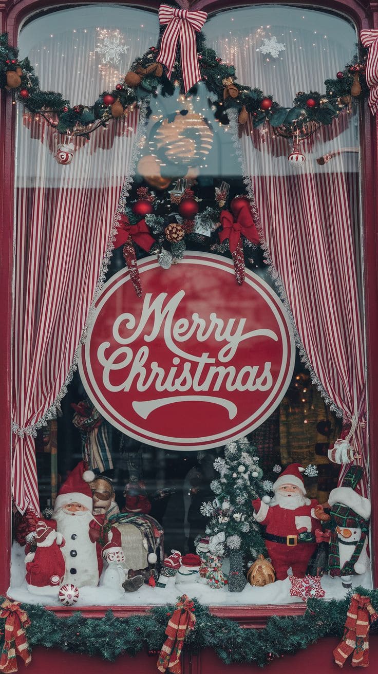 3 Christmas Window Decor 3