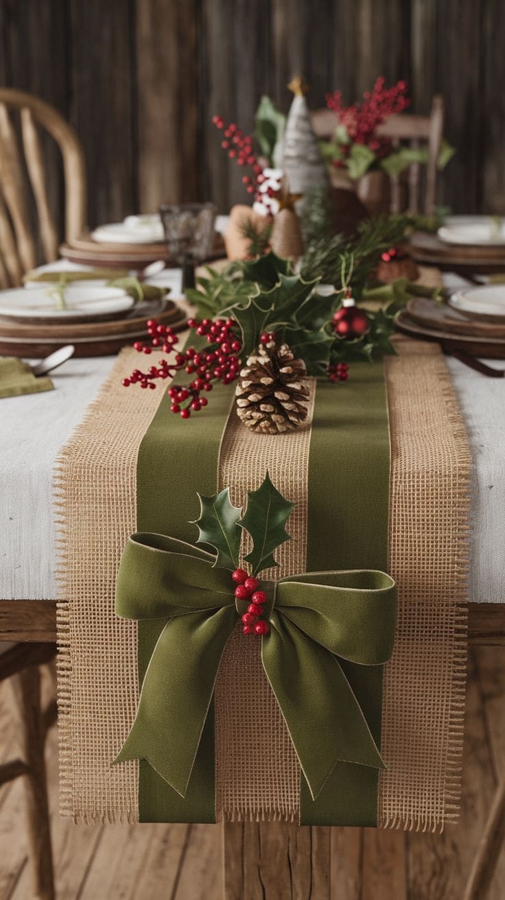 32 Christmas Table Runner