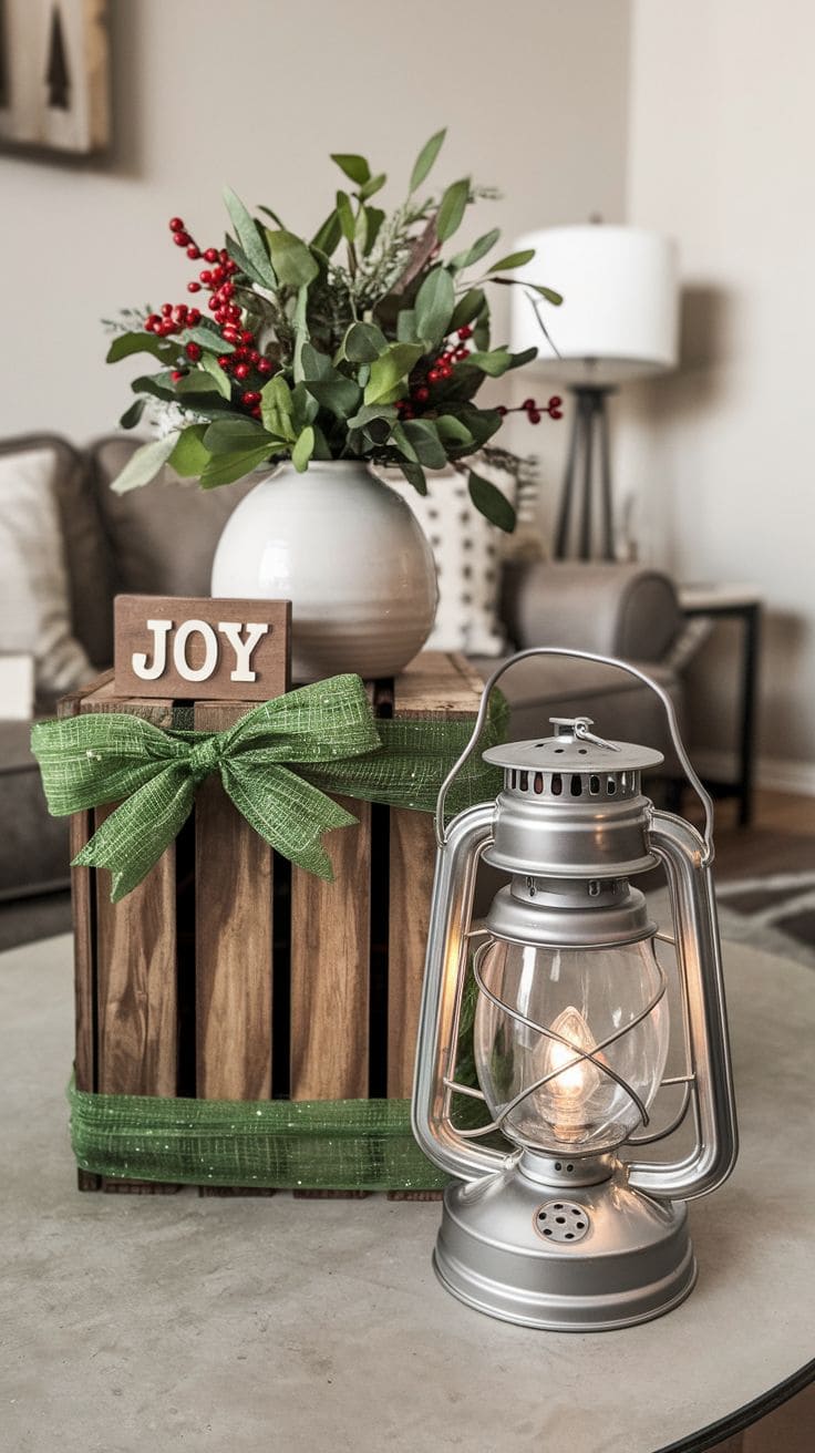 4 Christmas Coffee Table Decor 1