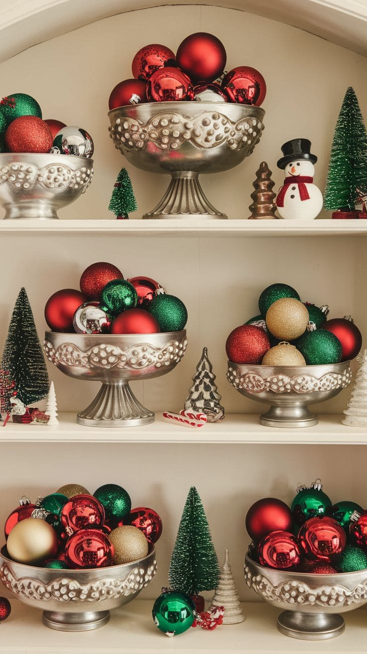 4 Christmas Shelf Decor 1