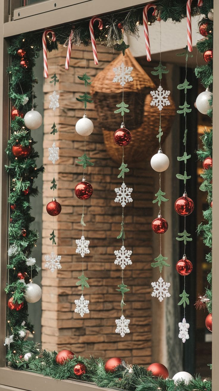 4 Christmas Window Decor 1
