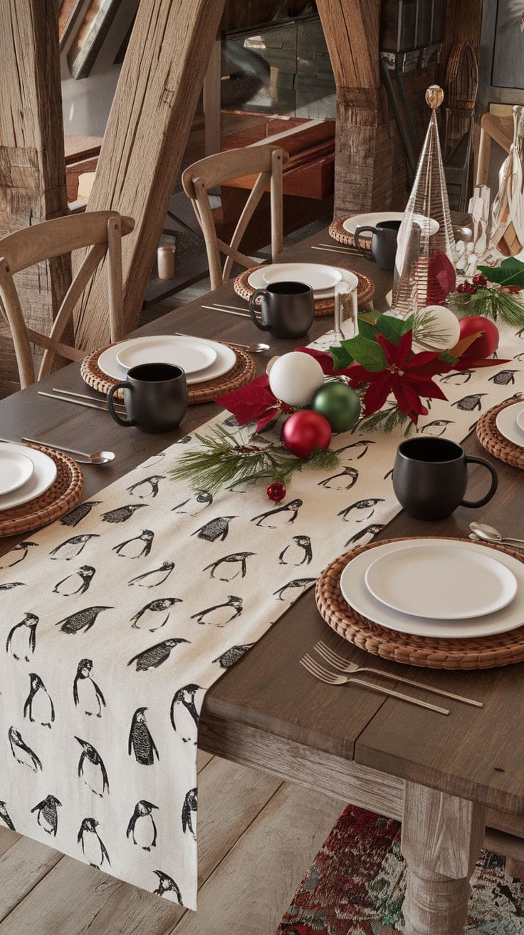 44 Christmas Table Runner