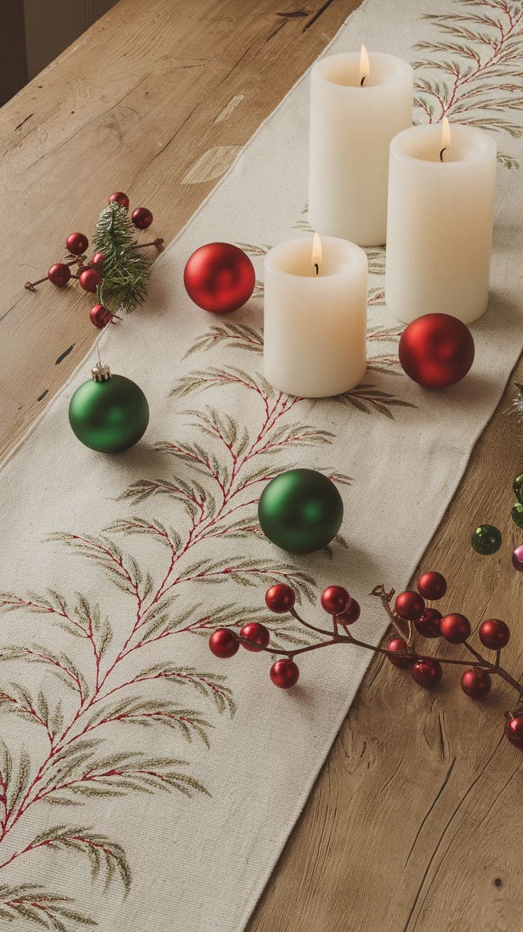 47 Christmas Table Runner