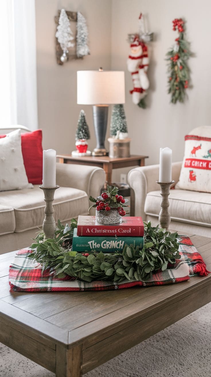 5 Christmas Coffee Table Decor 3