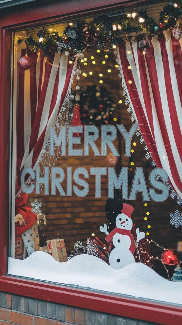 5 Christmas Window Decor 3