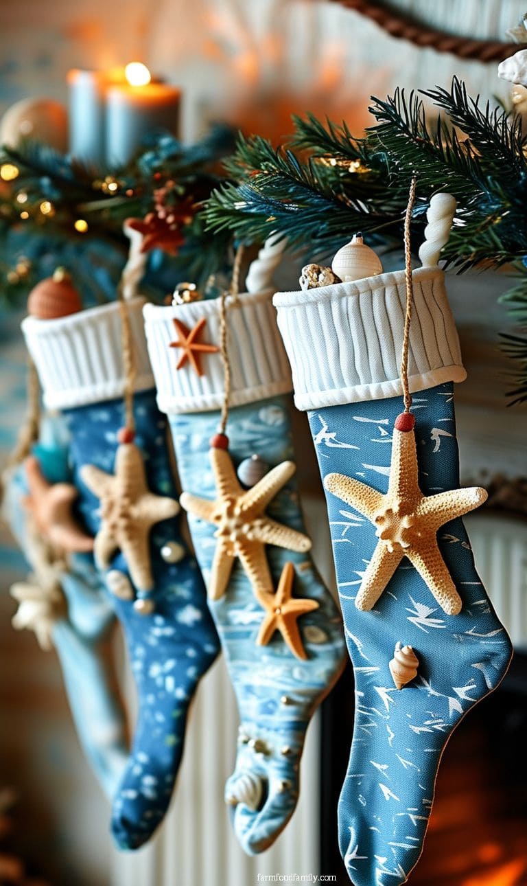 5 coastal christmas decor