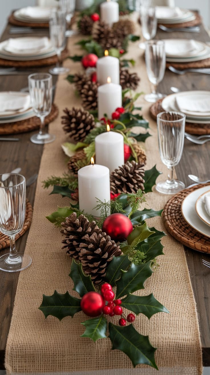 50 Christmas Table Runner