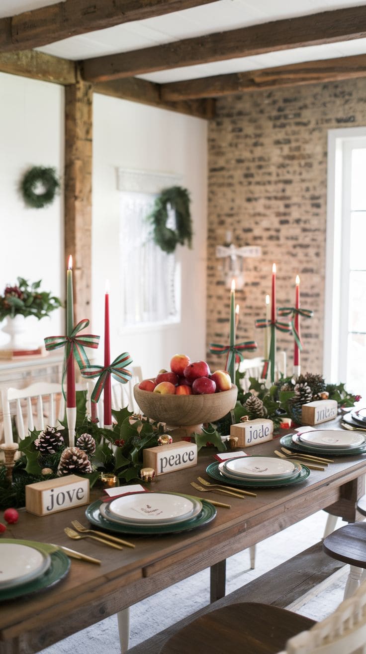 54 Christmas Table Decor