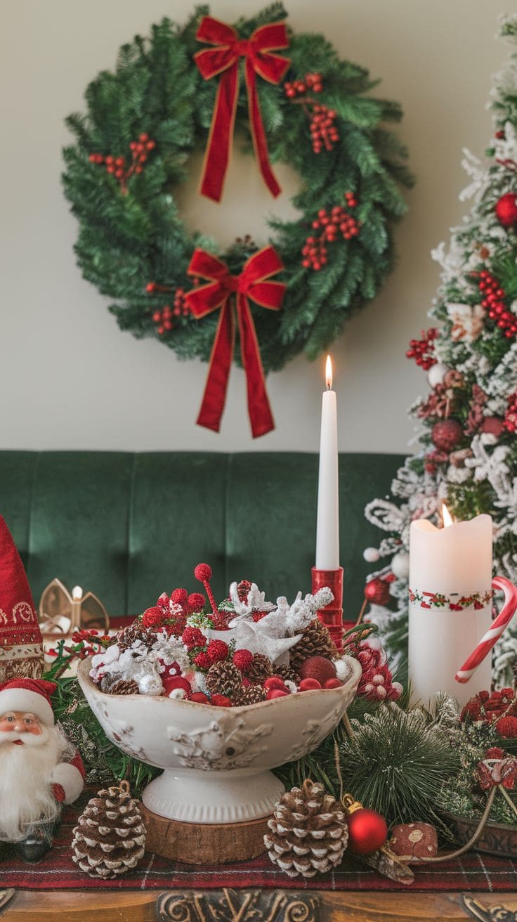 6 Christmas Coffee Table Decor 1