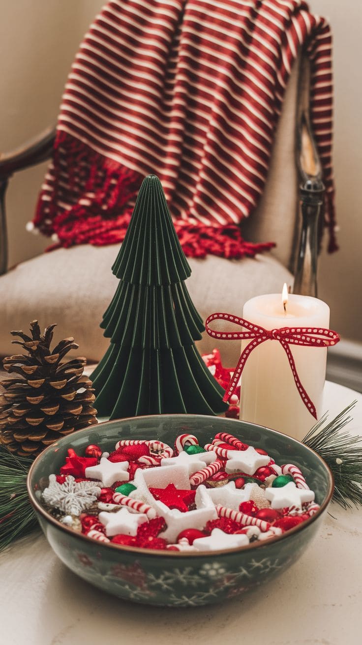 6 Christmas Coffee Table Decor 3