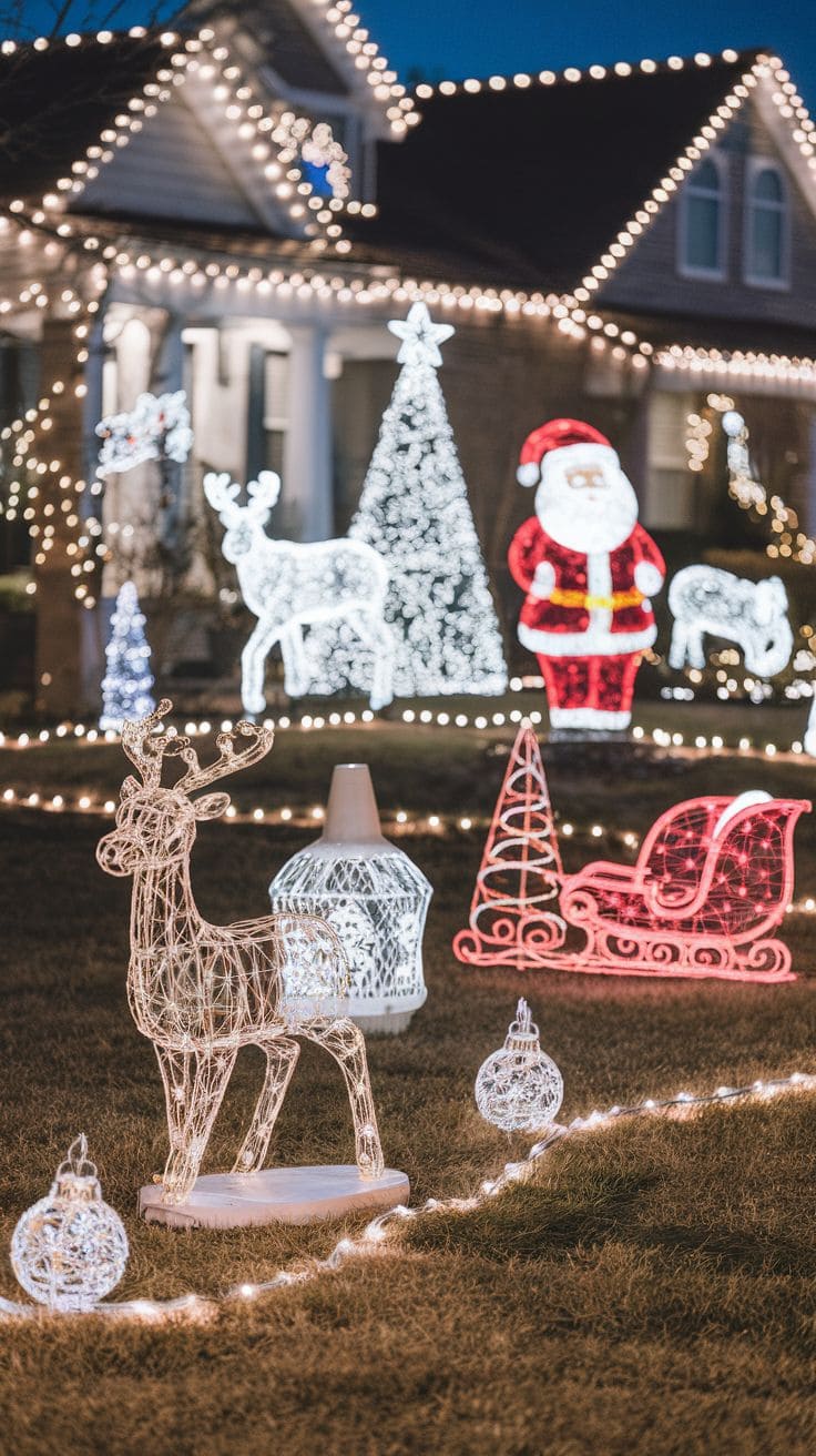 6 Christmas Outdoor Light Decor 4