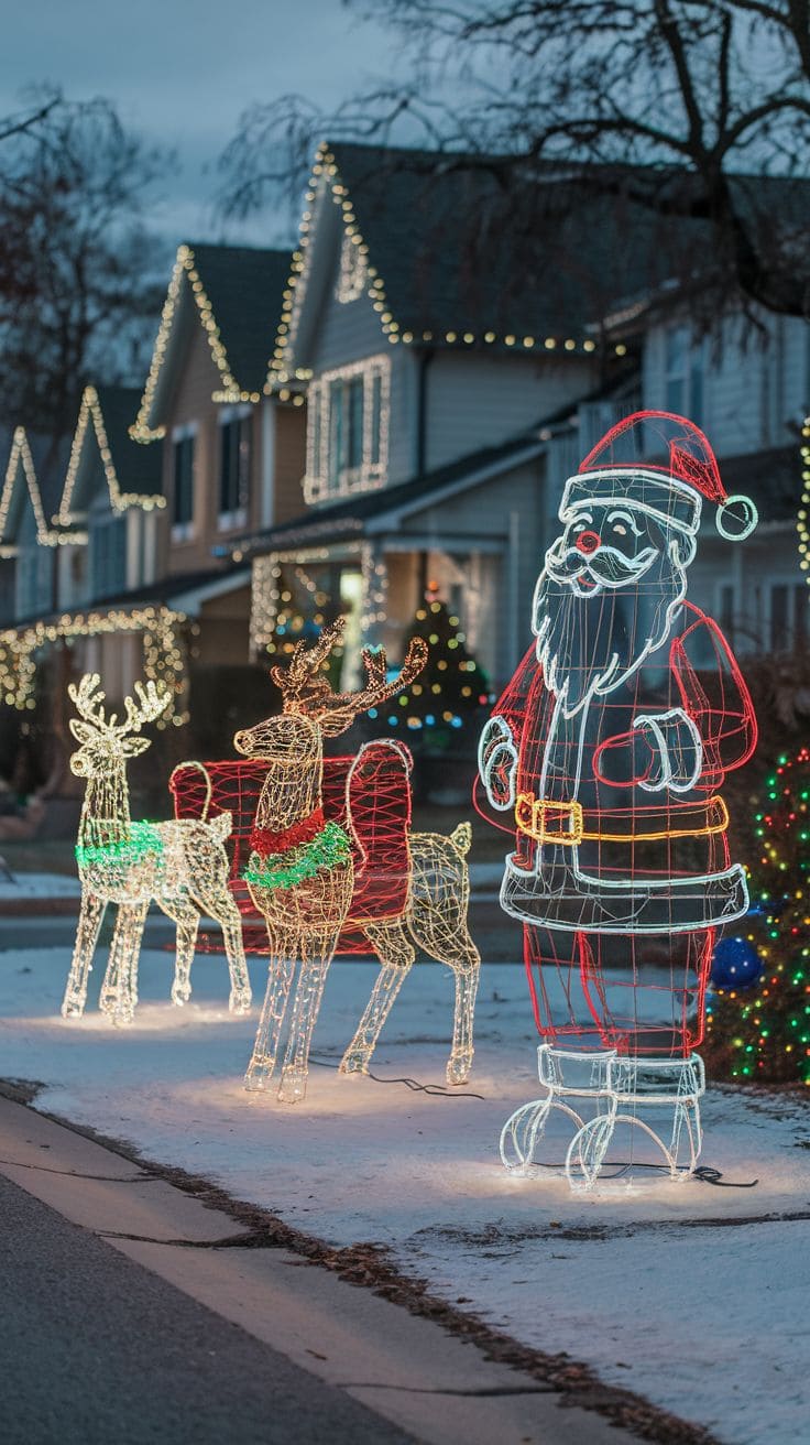 6 Christmas Outdoor Light Decor 8