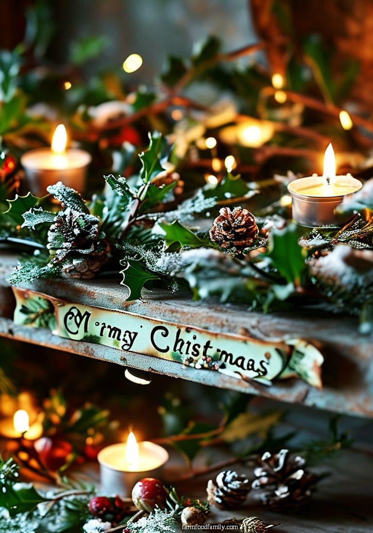 6 Christmas Shelf Decor
