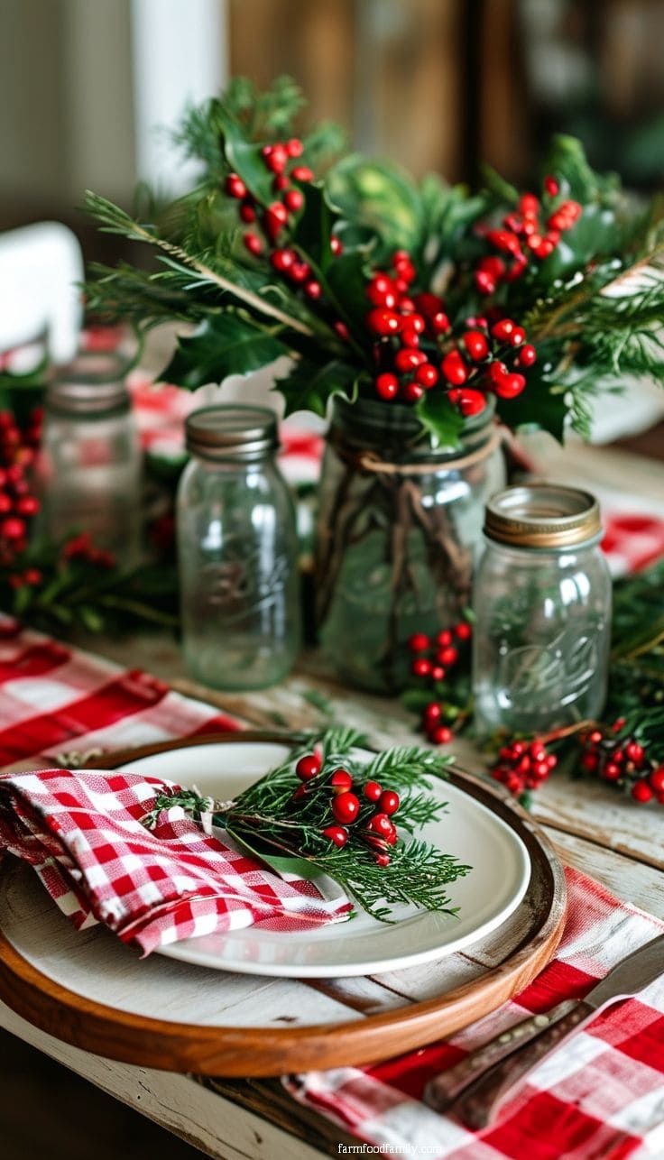 6 Christmas Table Runner Ideas