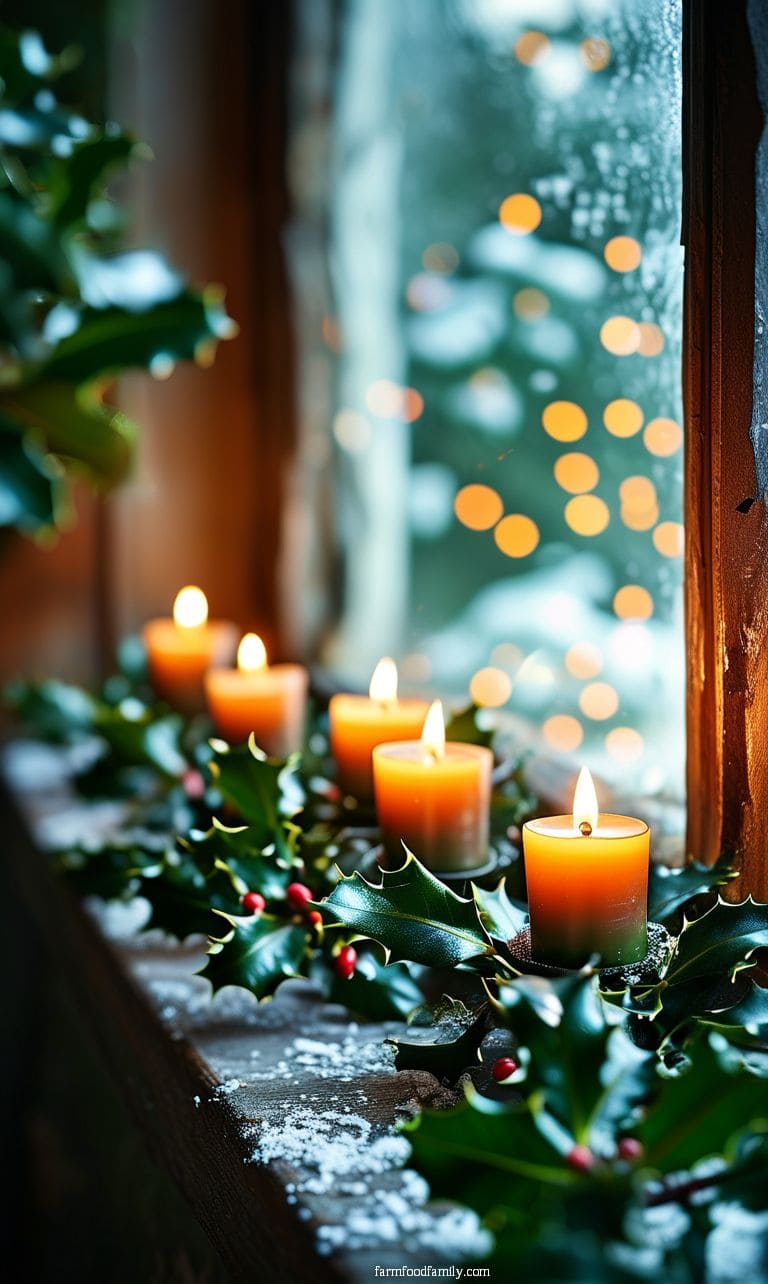 6 Christmas Window Decor