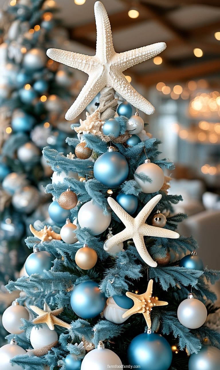 6 coastal christmas decor