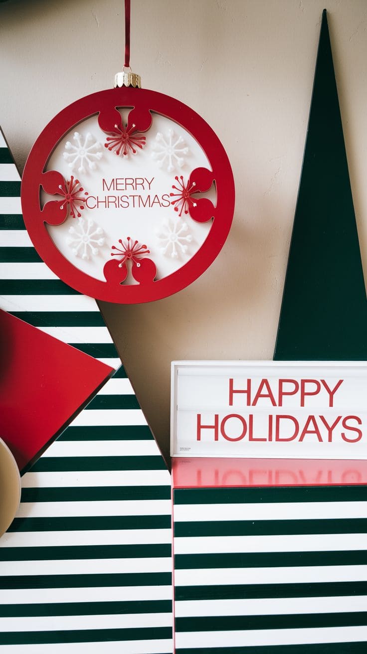 6 Modern Christmas Decor 1