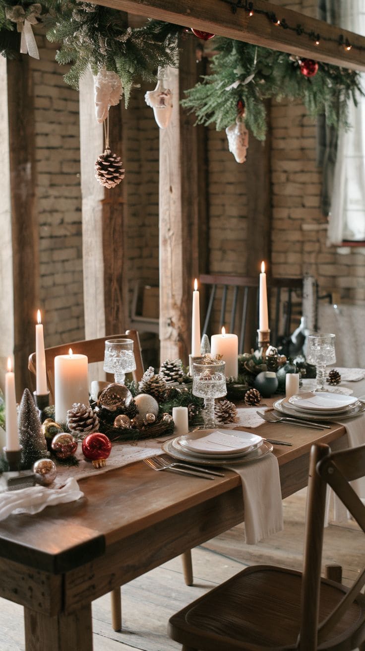 69 Christmas Table Decor