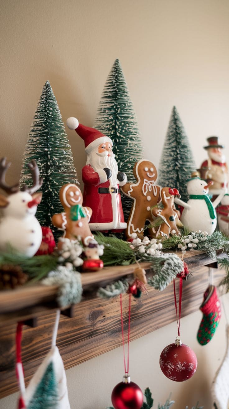 7 Christmas Shelf Decor 2