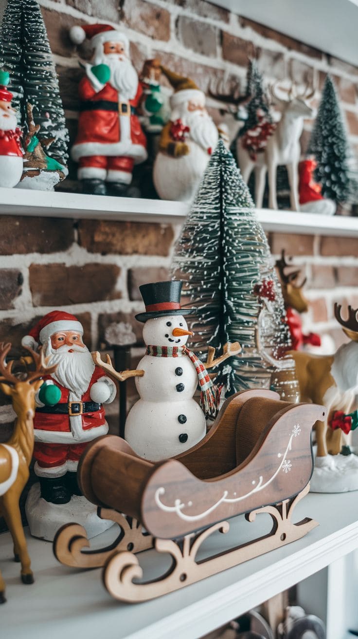 7 Christmas Shelf Decor 3