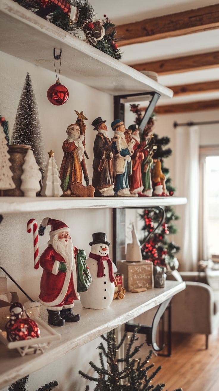 7 Christmas Shelf Decor 4
