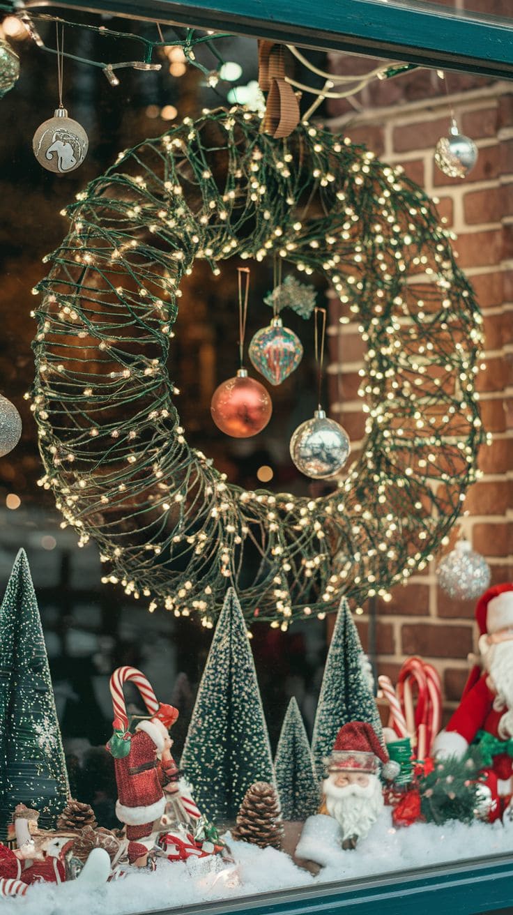 7 Christmas Window Decor 1