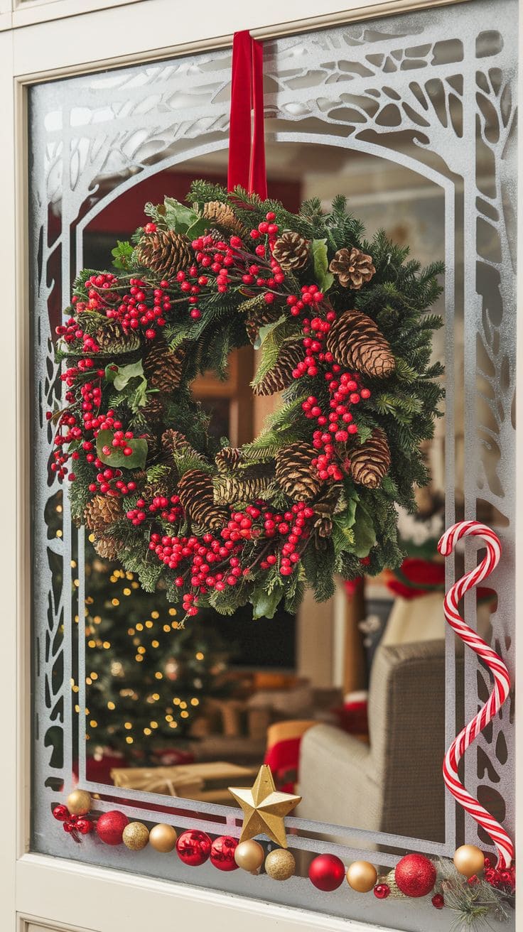 7 Christmas Window Decor 4