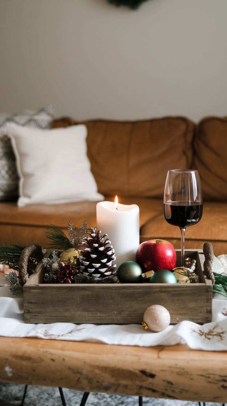 8 Christmas Coffee Table Decor 2