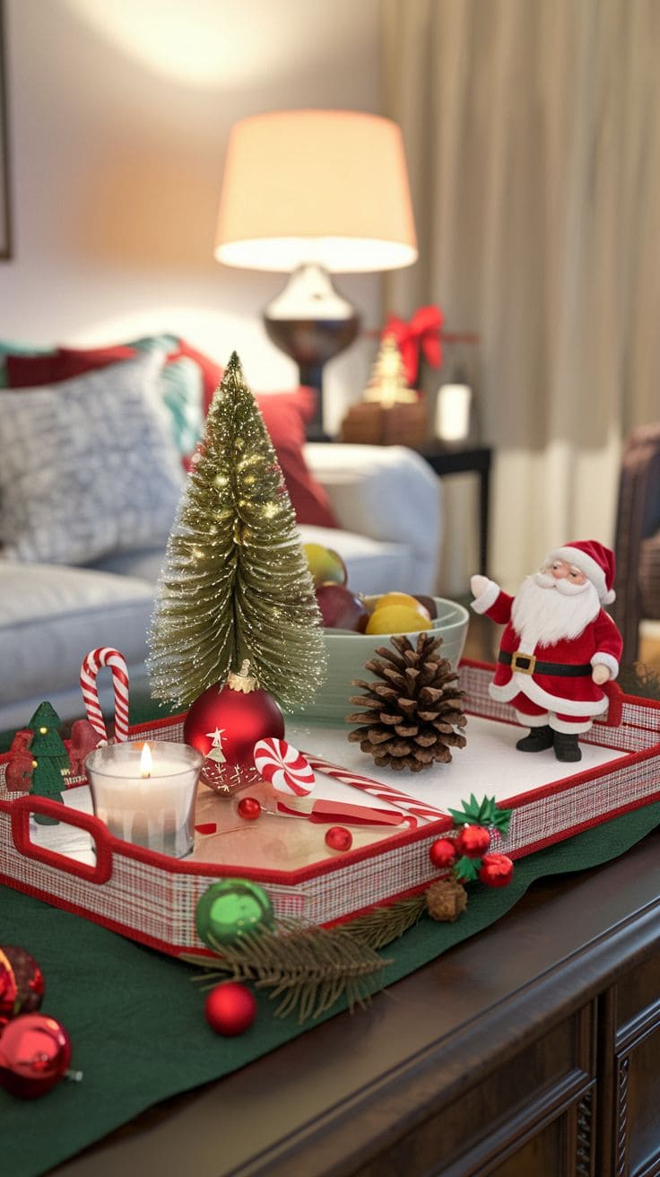 8 Christmas Coffee Table Decor 4