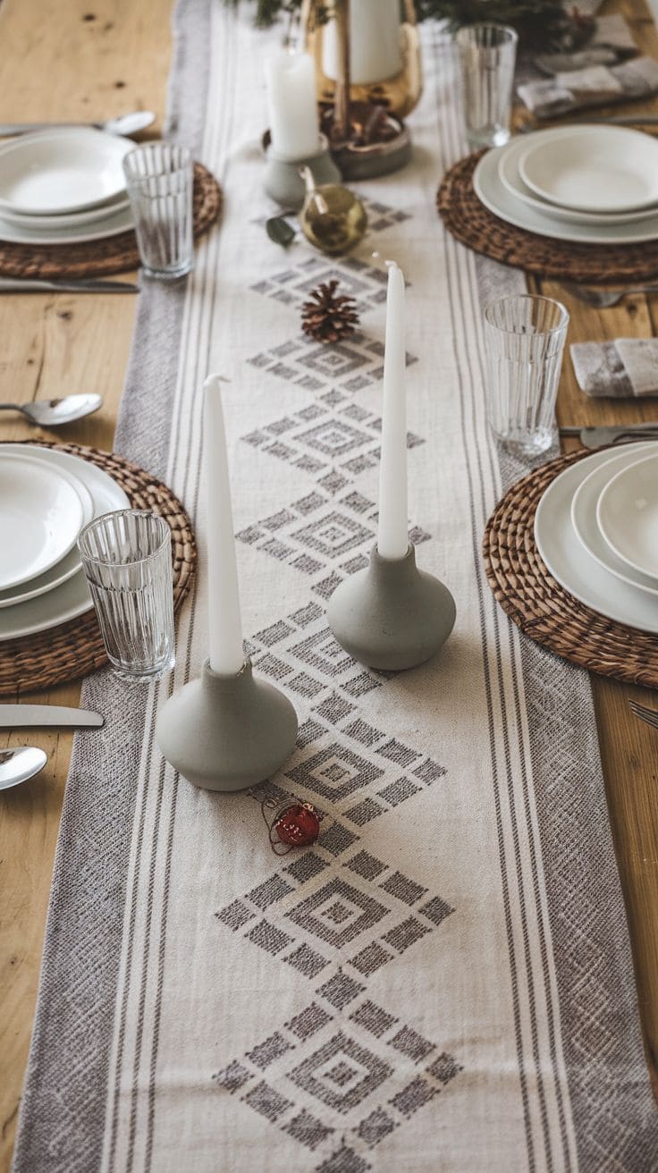 8 Christmas Table Runner 4