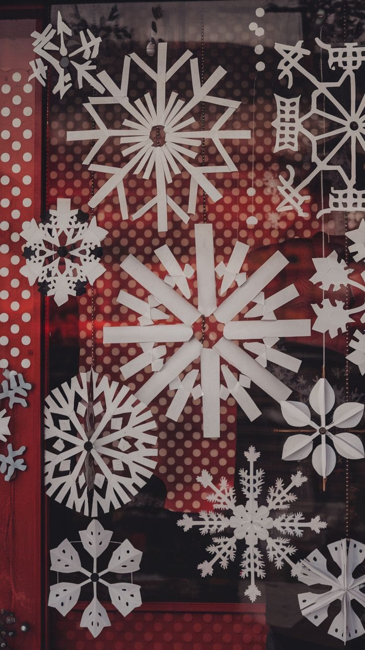 8 Christmas Window Decor 2