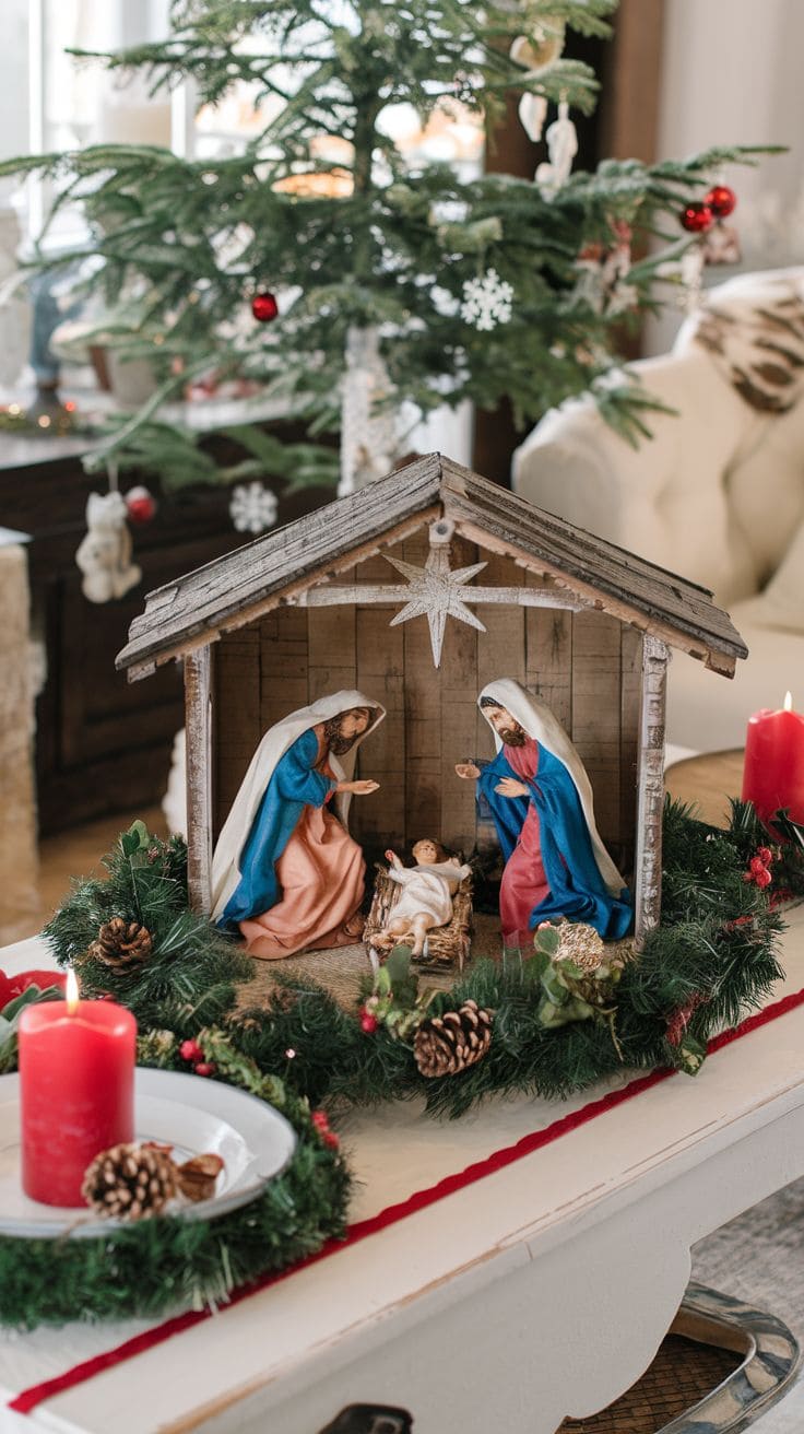 9 Christmas Coffee Table Decor 2