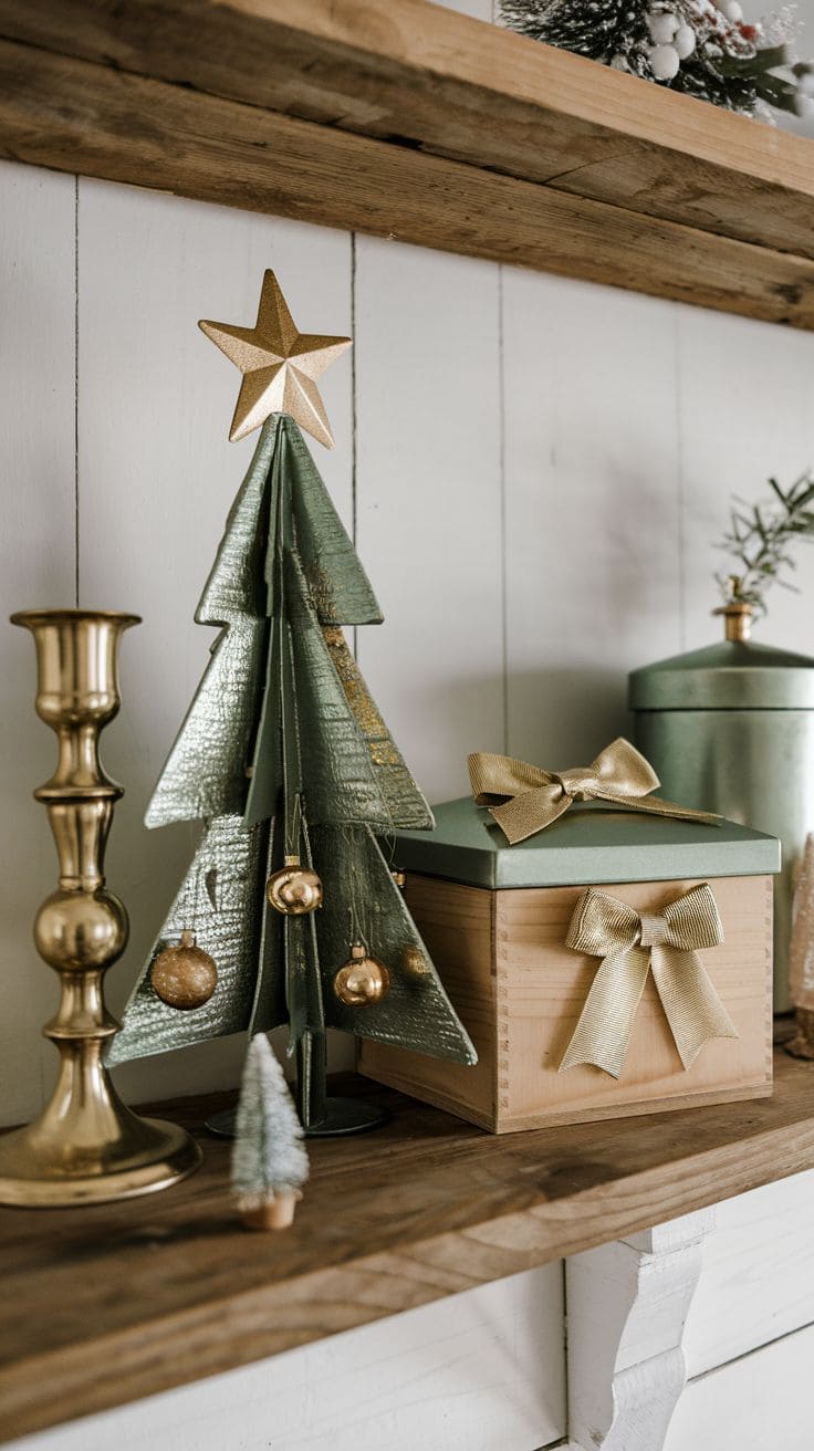 9 Christmas Shelf Decor 1