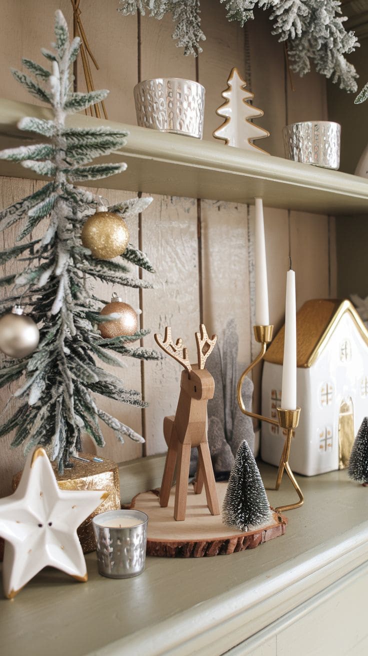9 Christmas Shelf Decor 2