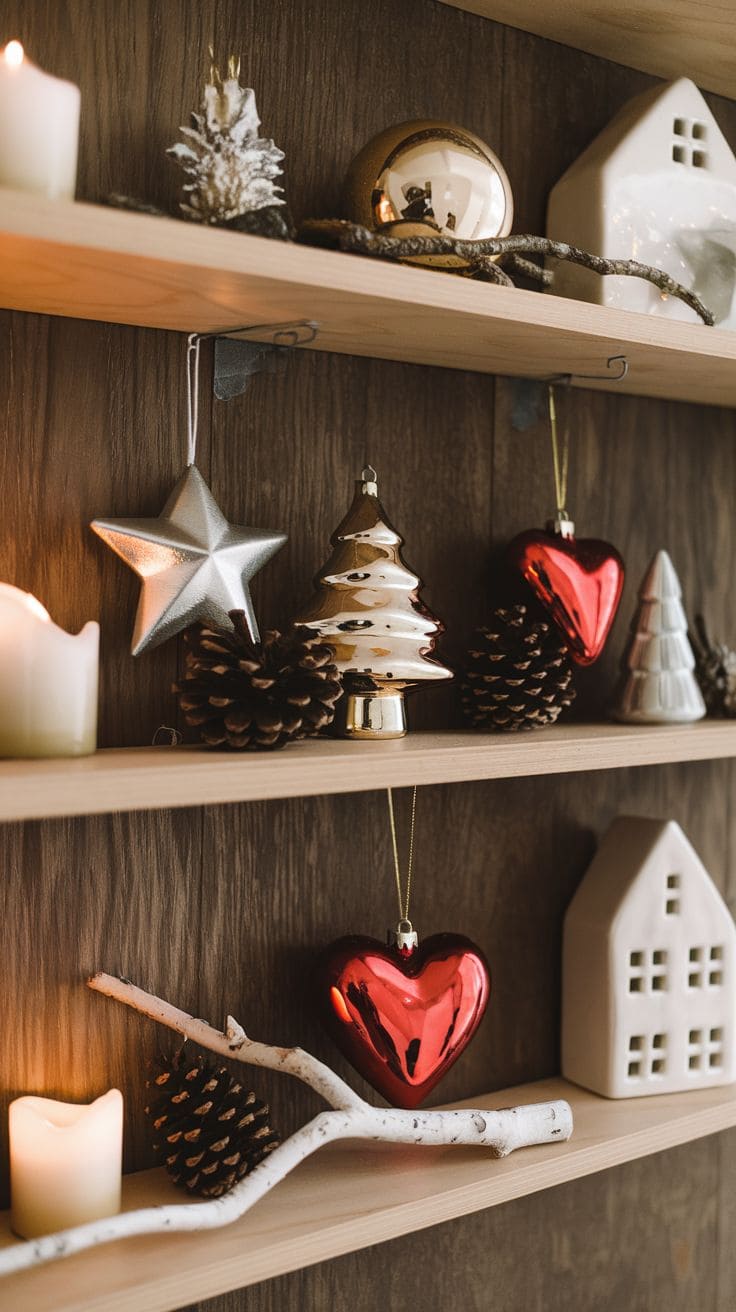 9 Christmas Shelf Decor 3