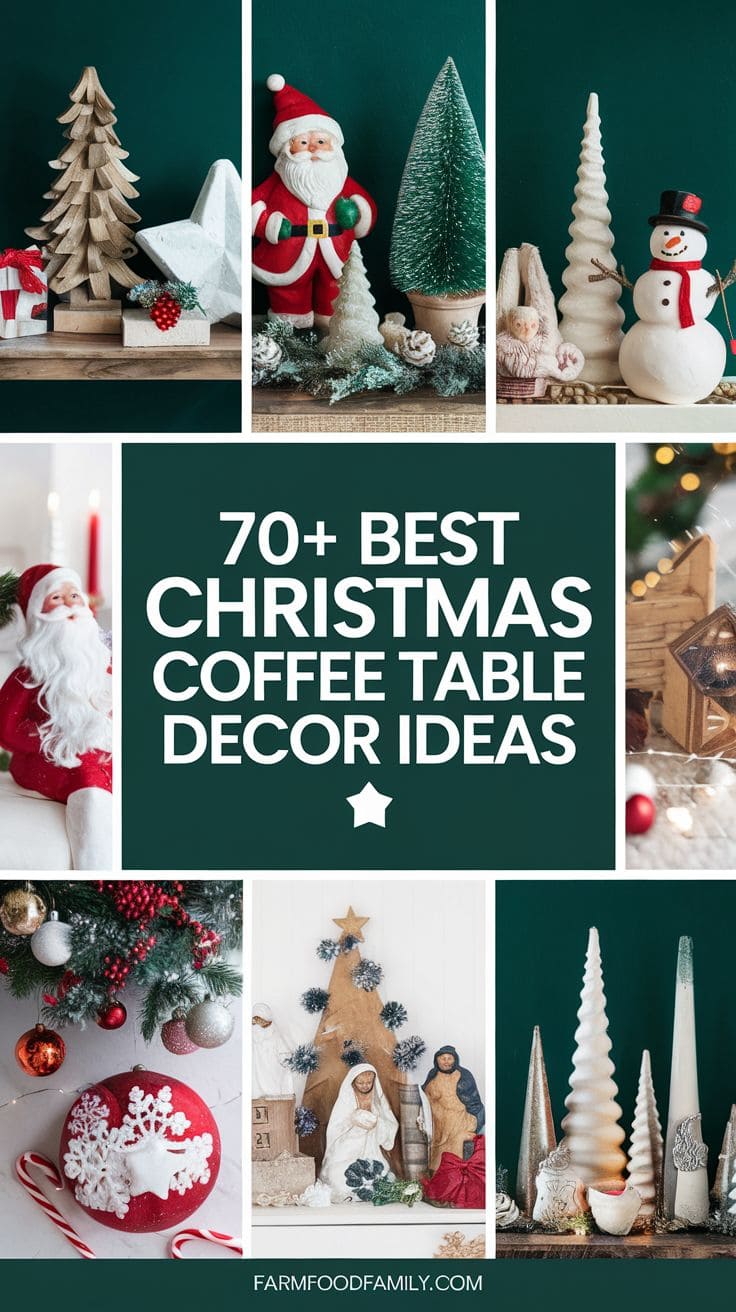 Best Christmas Coffee Table Decor 11