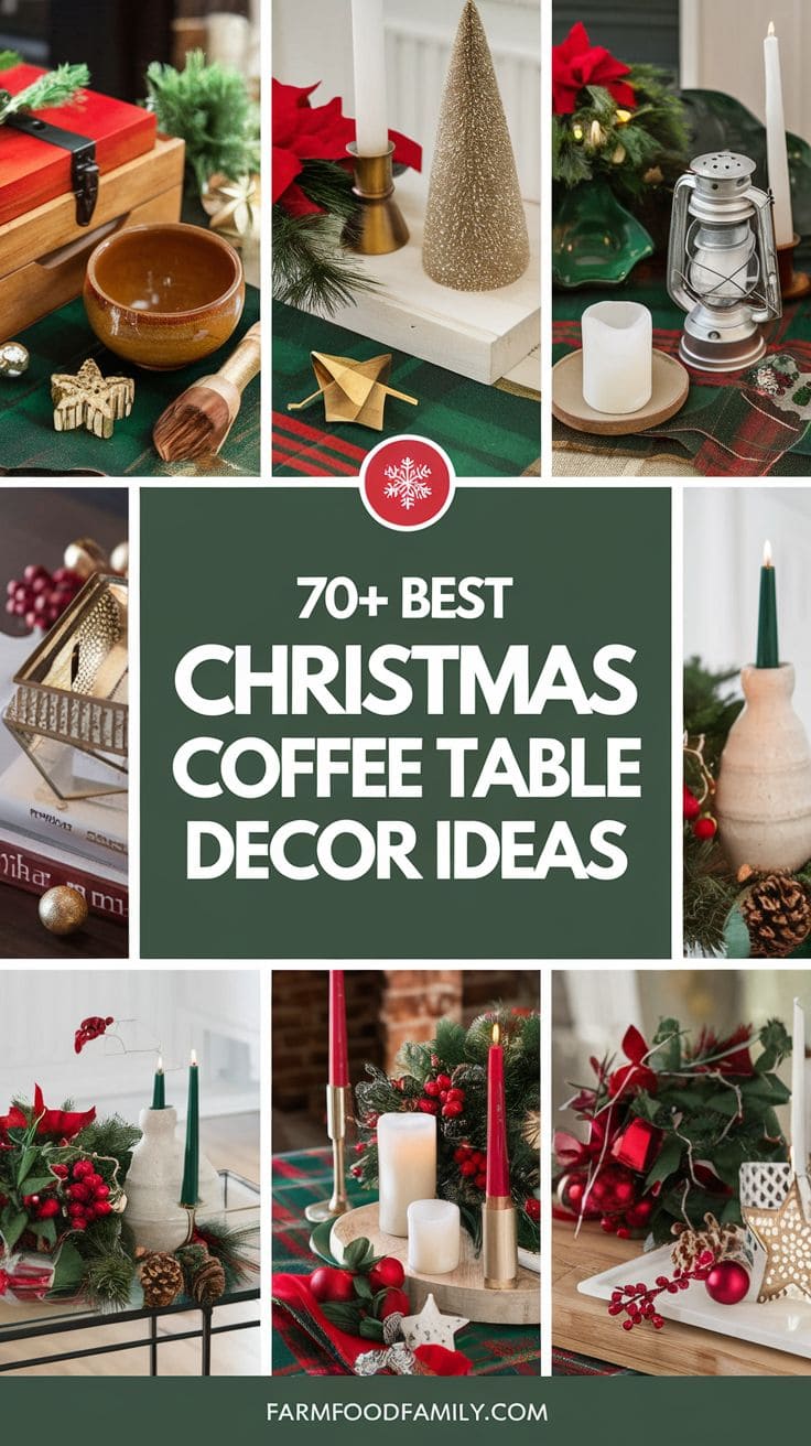 Best Christmas Coffee Table Decor 15