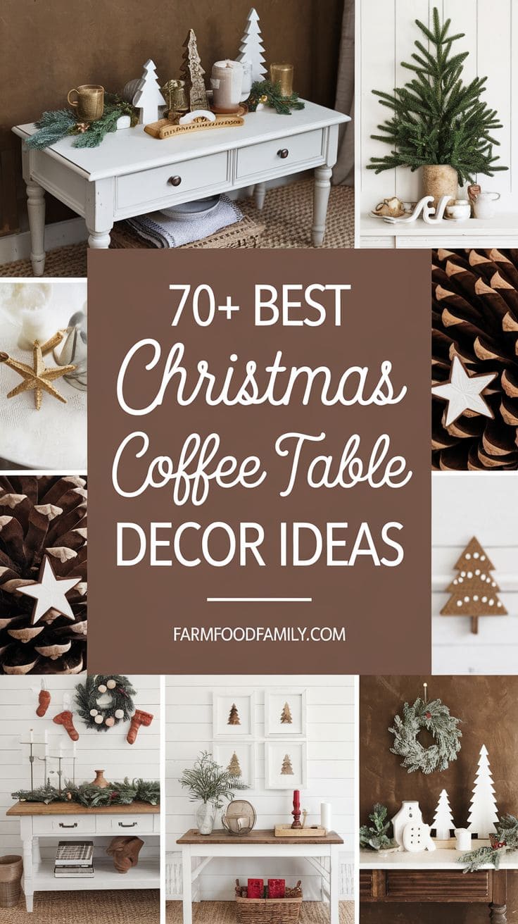 Best Christmas Coffee Table Decor 17