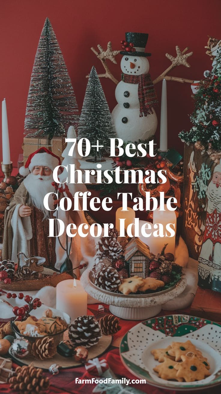 Best Christmas Coffee Table Decor 18