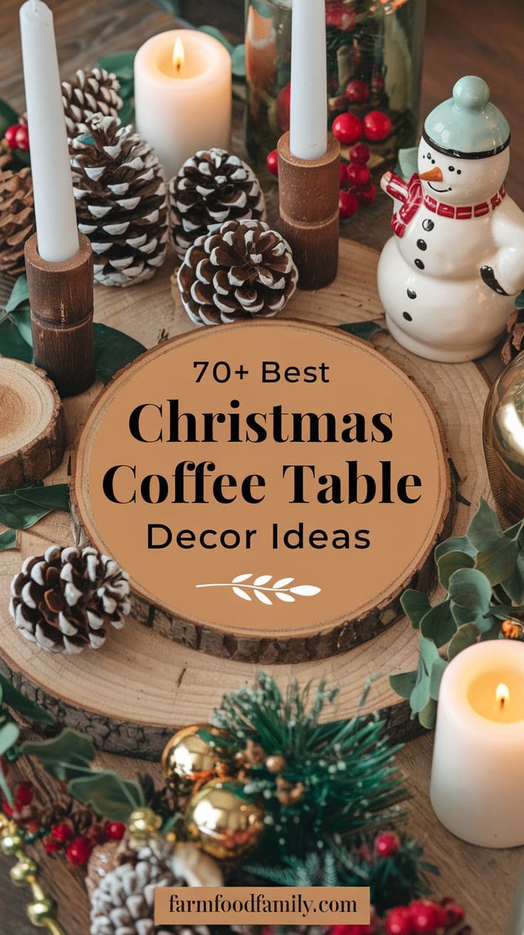 Best Christmas Coffee Table Decor 21