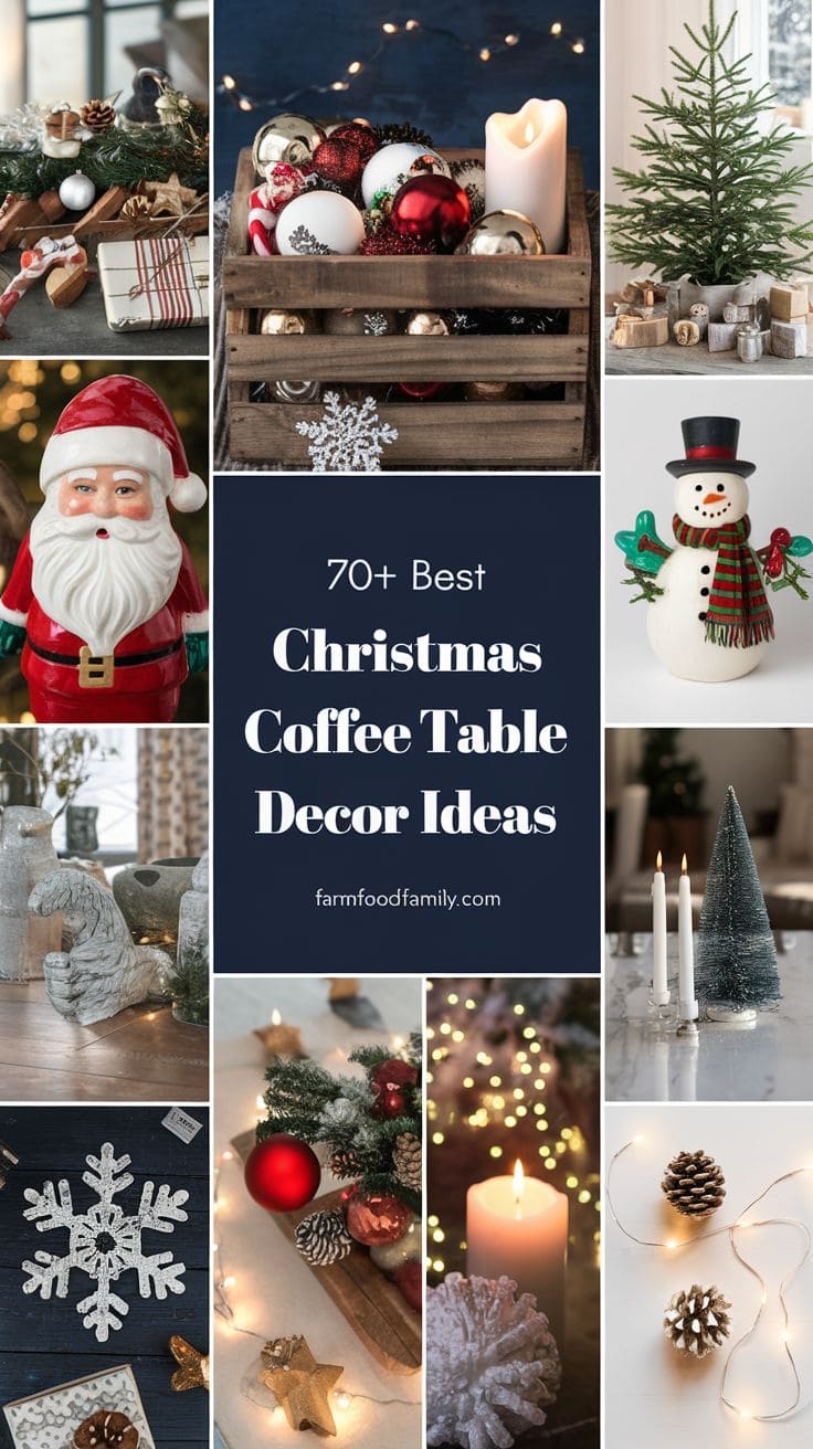 Best Christmas Coffee Table Decor 7