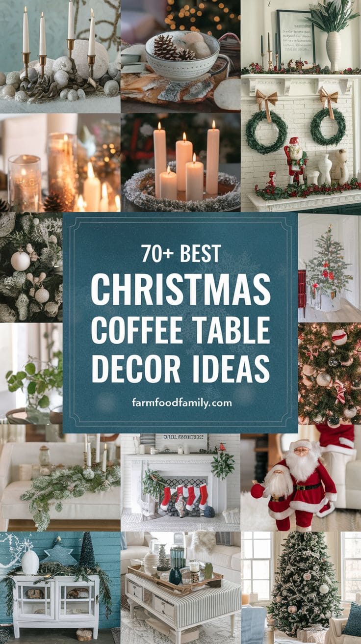 Best Christmas Coffee Table Decor 9