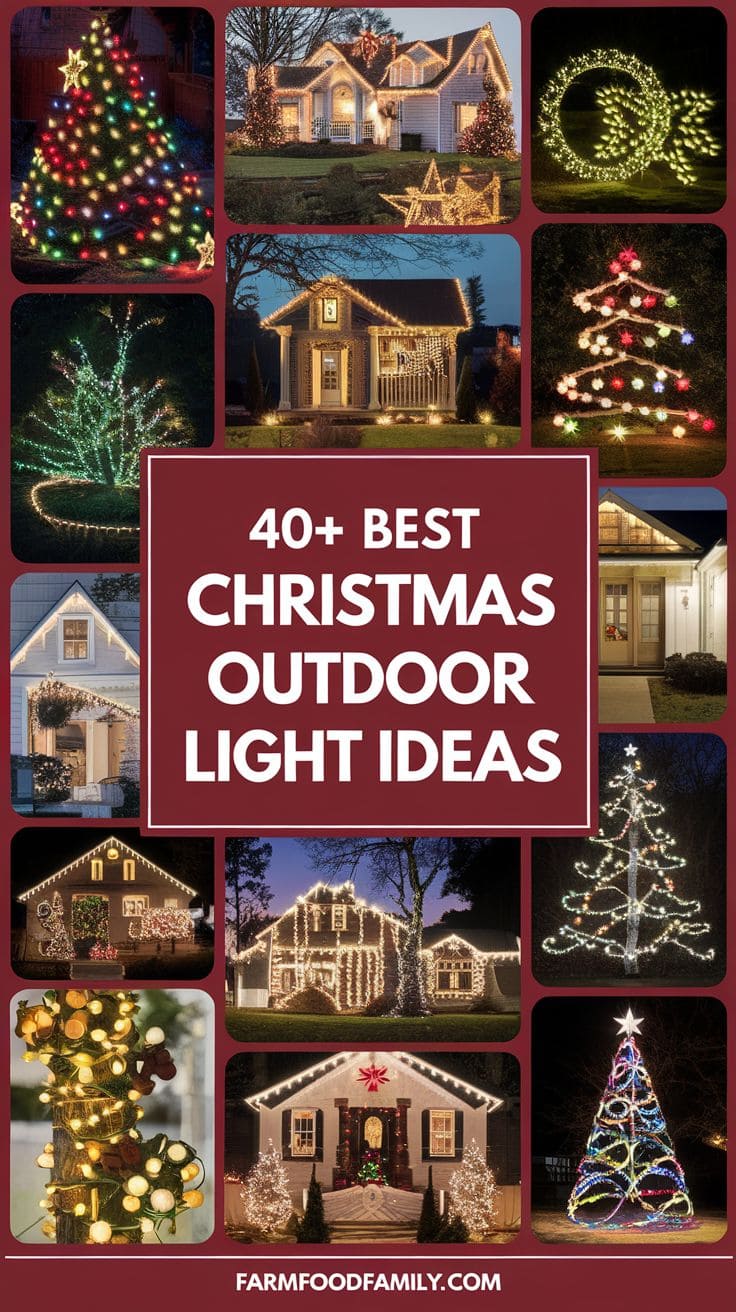 Best Christmas Outdoor Light Decor 12