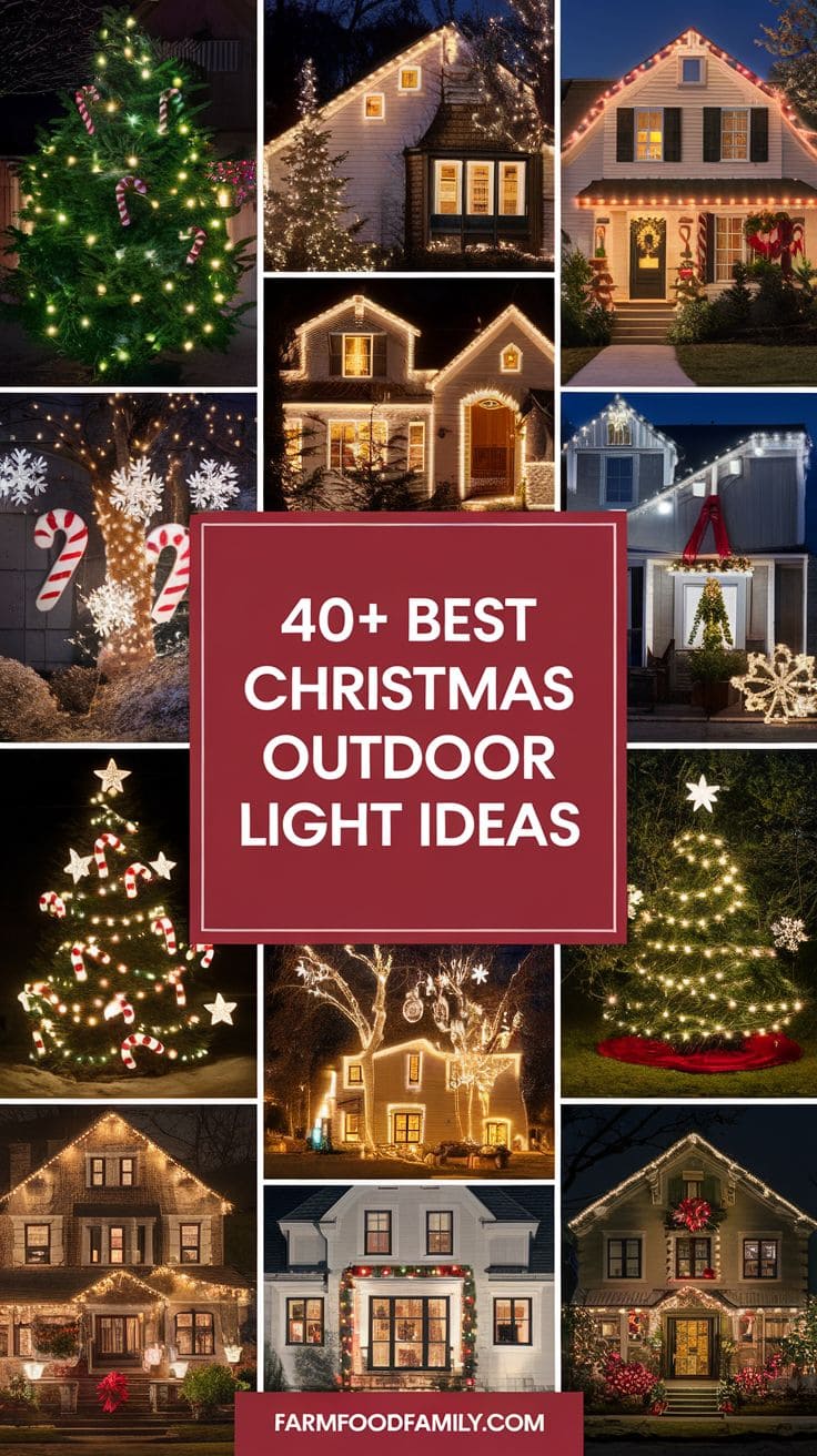 Best Christmas Outdoor Light Decor 13