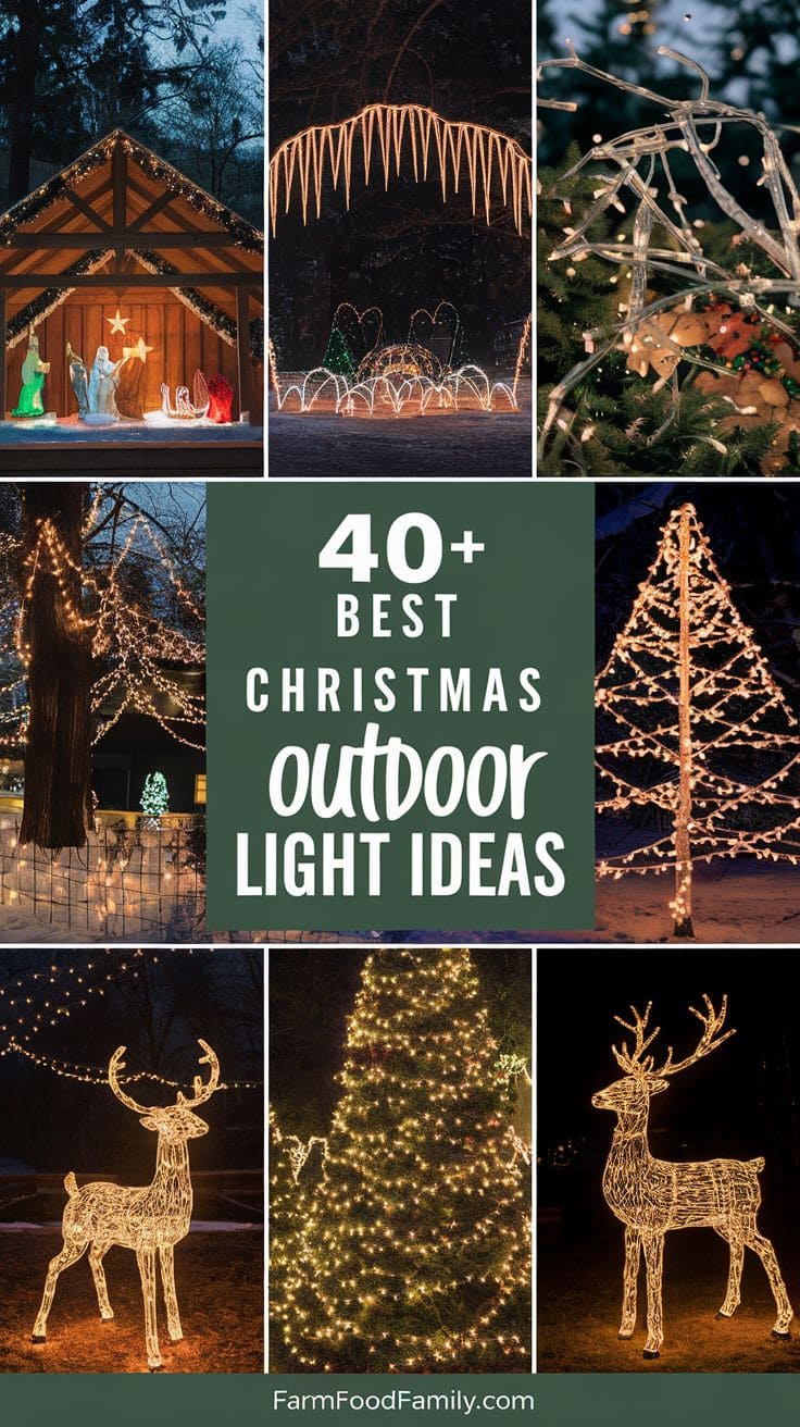 Best Christmas Outdoor Light Decor 16