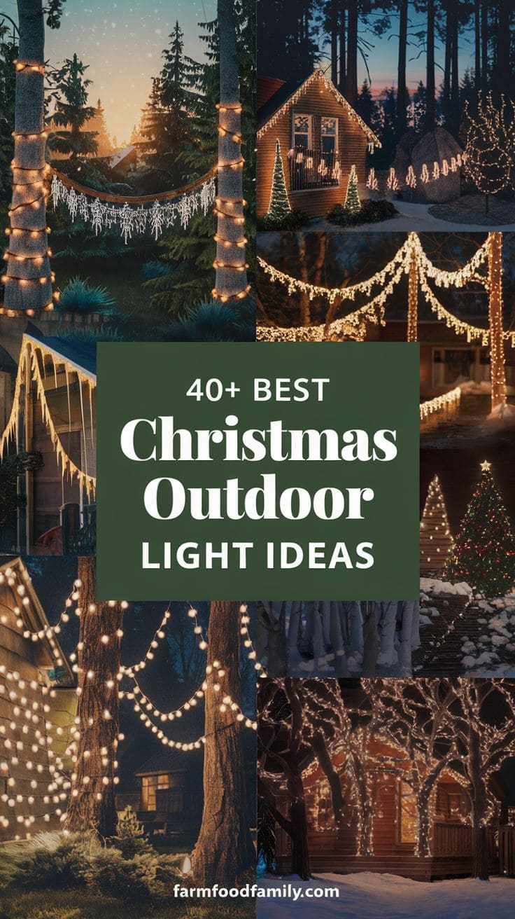 Best Christmas Outdoor Light Decor 19