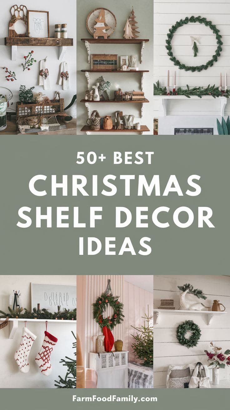 Best Christmas Shelf Decor 1