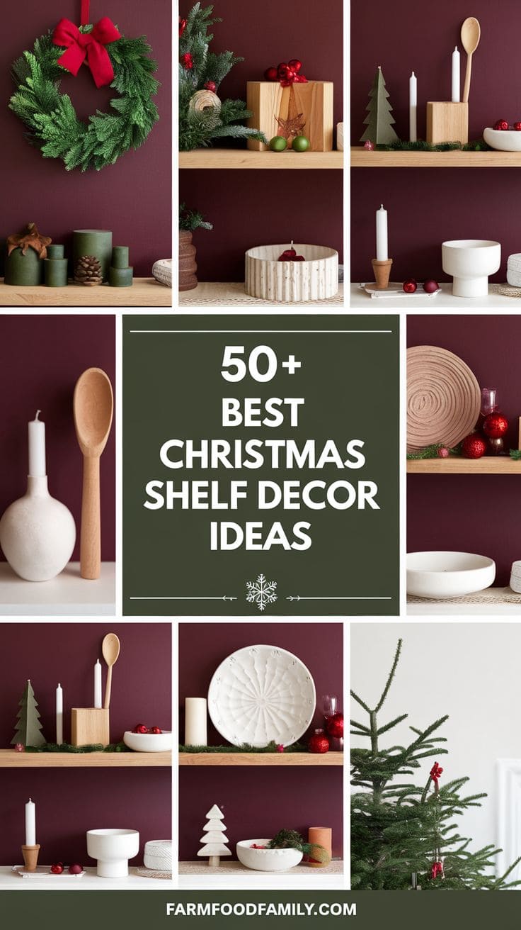 Best Christmas Shelf Decor 10